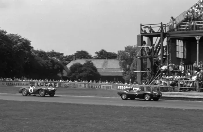 Framed Print : Aston Martin DB3S, Reg Parnell, Aintree 1955. Creator: Unknown Framed Print : Aston Martin DB3S, Reg Parnell, Aintree 1955. Creator: Unknown