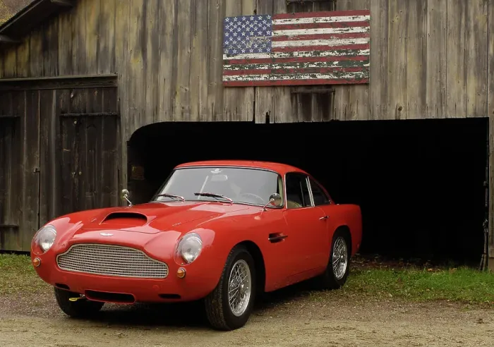 Framed Print : Aston Martin DB4 GT by Touring 1960. Artist: Simon Clay Framed Print : Aston Martin DB4 GT by Touring 1960. Artist: Simon Clay