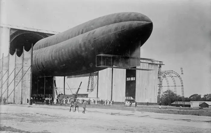 Framed Print : Astra Torres, Airship, between c1910 and c1915. Creator: Bain News Service Framed Print : Astra Torres, Airship, between c1910 and c1915. Creator: Bain News Service