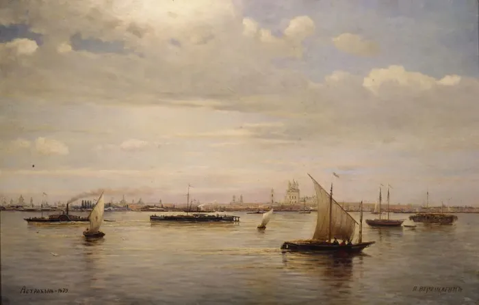 Framed Print : Astrakhan, 1879. Artist: Vereshchagin, Pyotr Petrovich (1836-1886)