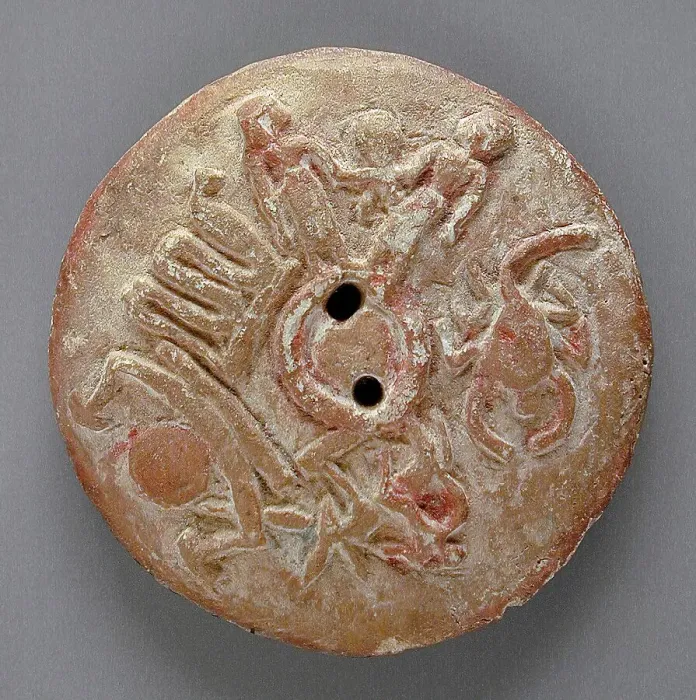 Framed Print : Astrological Disc (image 1 of 3), 30th Dynasty-Ptolemaic Period (332-31 BCE). Creator: Unknown Framed Print : Astrological Disc (image 1 of 3), 30th Dynasty-Ptolemaic Period (332-31 BCE). Creator: Unknown