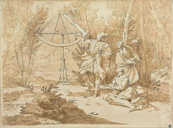 The Astronomers, 1711. Creator: Donato Creti