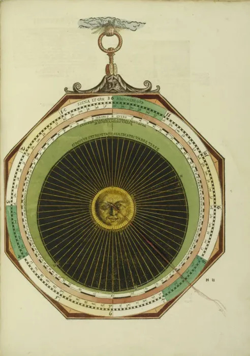 Framed Print : Astronomicum Caesareum, 1540. Artist: Apian (Apianus), Peter (Petrus) (1495-1552) Framed Print : Astronomicum Caesareum, 1540. Artist: Apian (Apianus), Peter (Petrus) (1495-1552)
