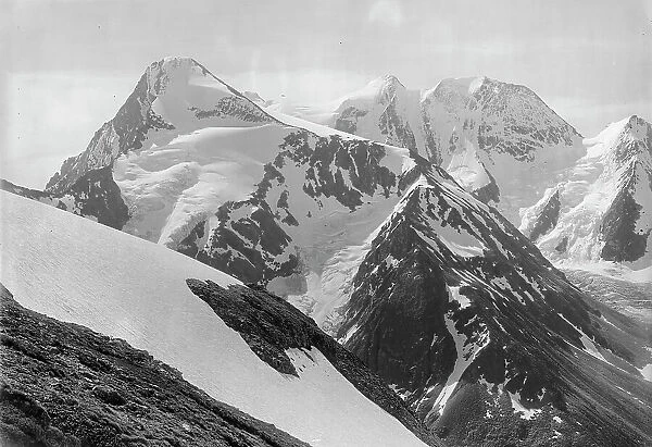 Asulkan Glacier from Mount Abbott, Selkirk Mts. British Columbia, between 1900 and 1910. Creator: Unknown
