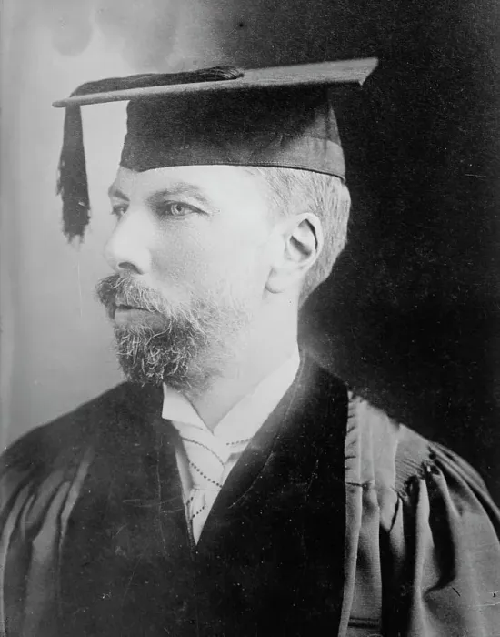 Framed Print : A.T. Hadley in academic dress, 1910. Creator: Bain News Service Framed Print : A.T. Hadley in academic dress, 1910. Creator: Bain News Service