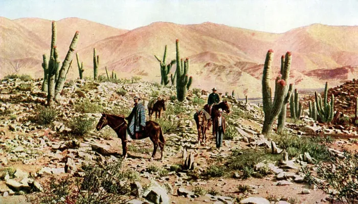 Framed Print : Atacama Desert, Northern Chile, South America, c1923 Framed Print : Atacama Desert, Northern Chile, South America, c1923