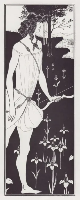 Framed Print : Atalanta I, 1895. Creator: Aubrey Beardsley Framed Print : Atalanta I, 1895. Creator: Aubrey Beardsley
