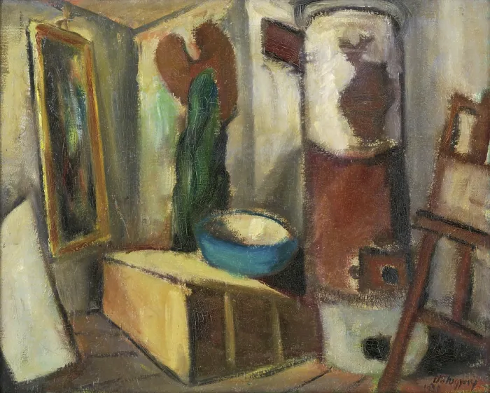 Framed Print : From the Atelier, 1930. Creator: Zolo Palugyay Framed Print : From the Atelier, 1930. Creator: Zolo Palugyay