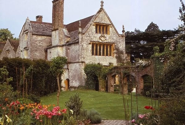 Athelhampton House, Early Tudor Medieval Manor, Dorset, 20th century. Artist: CM Dixon