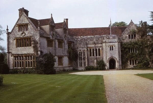 Athelhampton House, Early Tudor Medieval Manor, Dorset, 20th century. Artist: CM Dixon