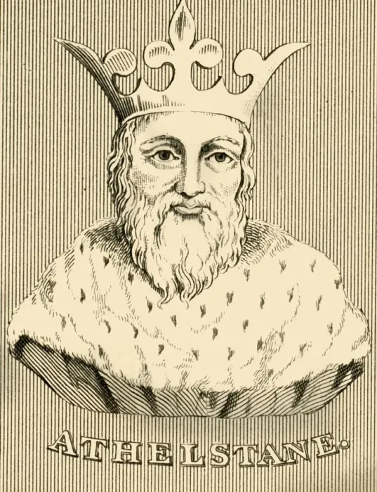 Framed Print : Athelstane, (c894- 939), 1830. Creator: Unknown Framed Print : Athelstane, (c894- 939), 1830. Creator: Unknown