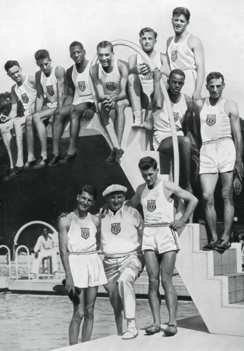 Framed Print : Athletes at the US Olympic Trials, 1932, (1936) Framed Print : Athletes at the US Olympic Trials, 1932, (1936)