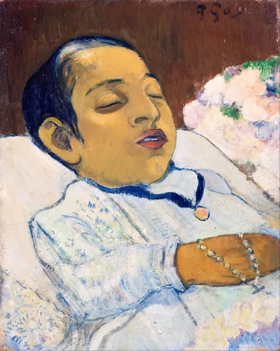 Framed Print : Atiti. Artist: Gauguin, Paul Eugene Henri (1848-1903) Framed Print : Atiti. Artist: Gauguin, Paul Eugene Henri (1848-1903)