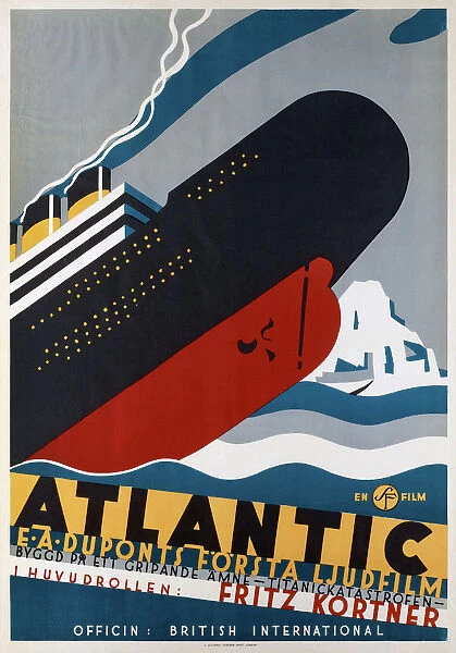 Atlantic, 1930. Artist: Carlsund, Otto Gustaf (1897-1948)