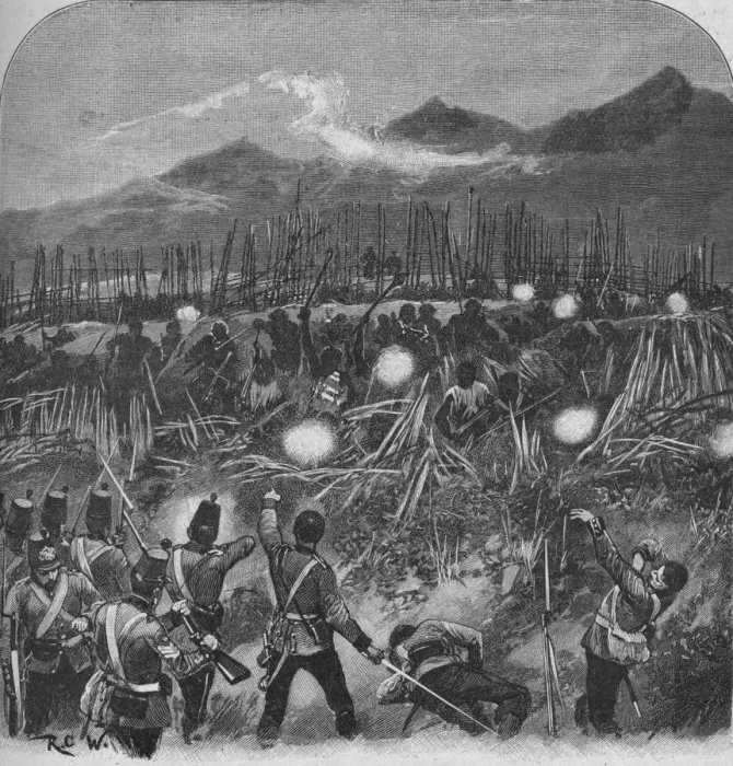 Framed Print : The Attack, 1902. Artist: R. O. W Framed Print : The Attack, 1902. Artist: R. O. W