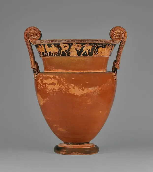 Framed Print : Attic Red-Figure Volute Krater, 480-470 BC. Creator: Kleophrades Painter Framed Print : Attic Red-Figure Volute Krater, 480-470 BC. Creator: Kleophrades Painter