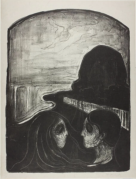 Attraction I, 1896. Creator: Edvard Munch