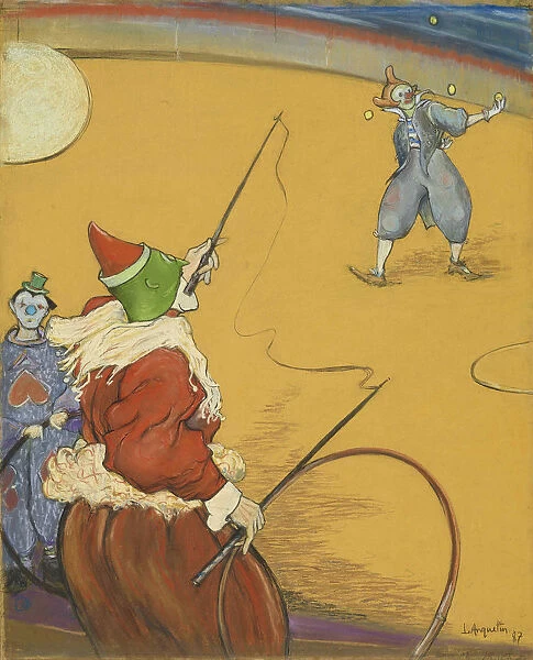 Au cirque Maurice, 1887