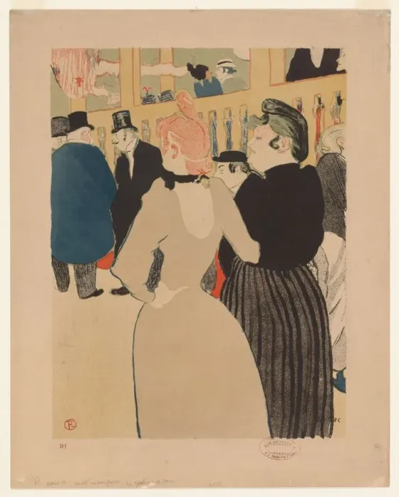 Framed Print : Au Moulin Rouge: The Glutton and Her Sister (La Goulou et sa soeur) Framed Print : Au Moulin Rouge: The Glutton and Her Sister (La Goulou et sa soeur)