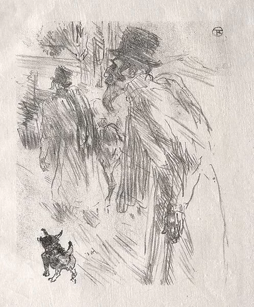 Au pied du Sinai: Les Juifs Polonais, Carlsbad, 1898. Creator: Henri de Toulouse-Lautrec