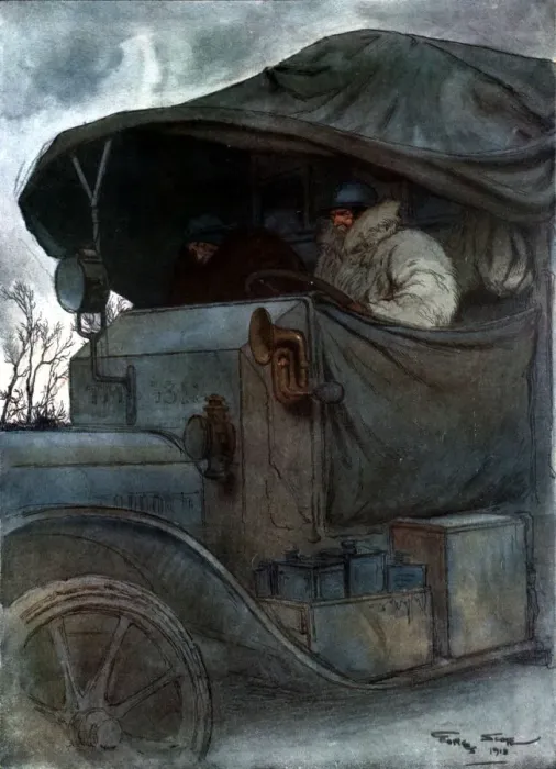 Framed Print : Au Volant ( At the Wheel ), 1918 Framed Print : Au Volant ( At the Wheel ), 1918