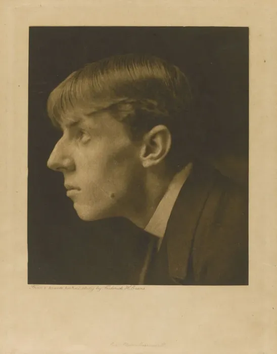Framed Print : Aubrey Beardsley. Artist: Evans, Frederick Henry (1853-1943) Framed Print : Aubrey Beardsley. Artist: Evans, Frederick Henry (1853-1943)