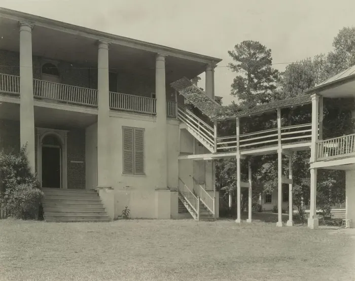 Framed Print : Auburn, Natchez, Adams County, Mississippi, 1938. Creator: Frances Benjamin Johnston Framed Print : Auburn, Natchez, Adams County, Mississippi, 1938. Creator: Frances Benjamin Johnston