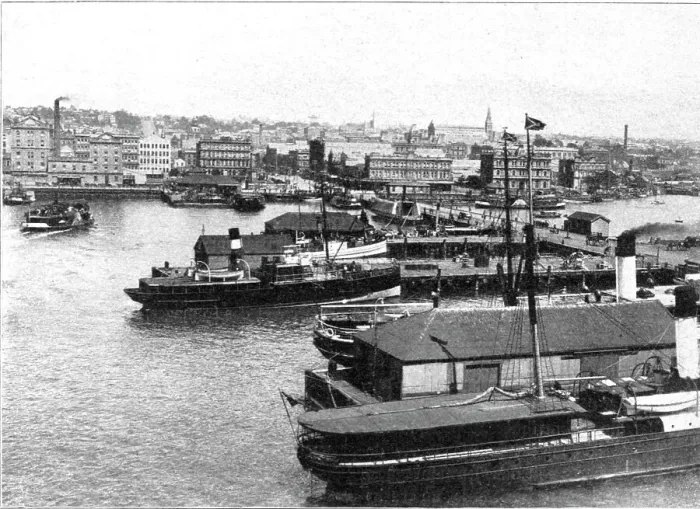 Framed Print : Auckland; Les Terres Du Pacifique, 1914. Creator: Unknown Framed Print : Auckland; Les Terres Du Pacifique, 1914. Creator: Unknown