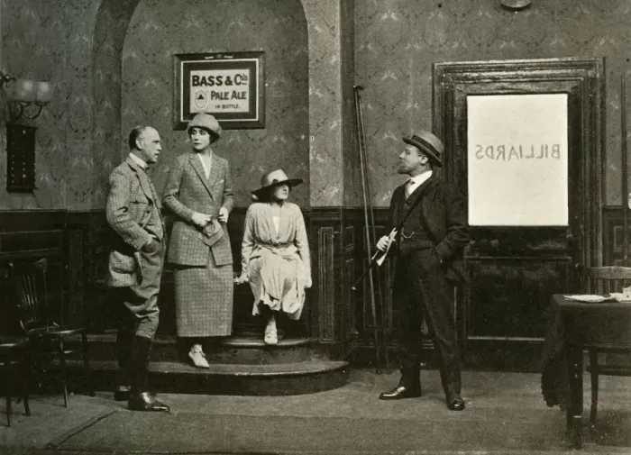 Framed Print : At the Auction, 1920, (1928). Creator: Foulsham and Banfield Framed Print : At the Auction, 1920, (1928). Creator: Foulsham and Banfield