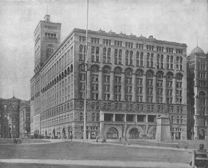 Framed Print : The Auditorium, Chicago, Illinois, USA, c1900. Creator: Unknown Framed Print : The Auditorium, Chicago, Illinois, USA, c1900. Creator: Unknown