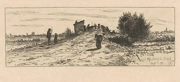 Auf StaufaBruck, 1879. Creator: Otto Henry Bacher