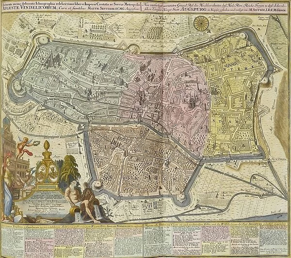 Augsburg, 1742. Creator: Seutter, Matthaeus (1678-1757)