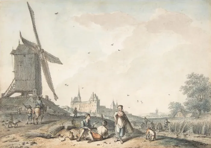 Framed Print : August, 1772. Creator: Hendrik Meijer Framed Print : August, 1772. Creator: Hendrik Meijer