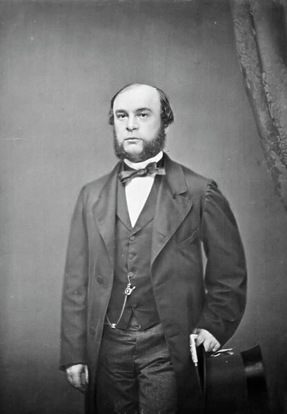 August Belmont Senior, between 1855 and 1865. Creator: Unknown