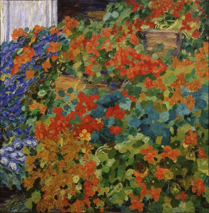 Framed Print : August carpet, 1909. Artist: Yakovlev, Mikhail Nikolayevich (1880-1942) Framed Print : August carpet, 1909. Artist: Yakovlev, Mikhail Nikolayevich (1880-1942)
