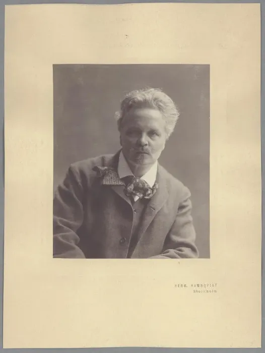 Framed Print : August Strindberg Artist: Hamnqvist, Herman (1865-1946) Framed Print : August Strindberg Artist: Hamnqvist, Herman (1865-1946)
