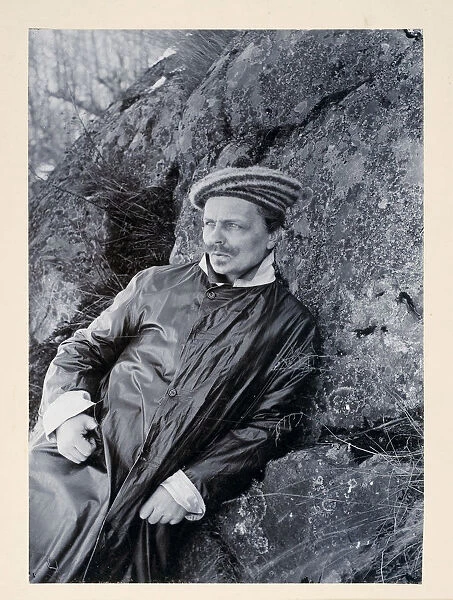 August Strindberg Artist: Lundgren, Johan