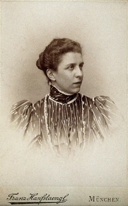 Framed Print : Augusta Fluckiger, c1860s. Creator: Franz Seraph Hanfstaengl Framed Print : Augusta Fluckiger, c1860s. Creator: Franz Seraph Hanfstaengl