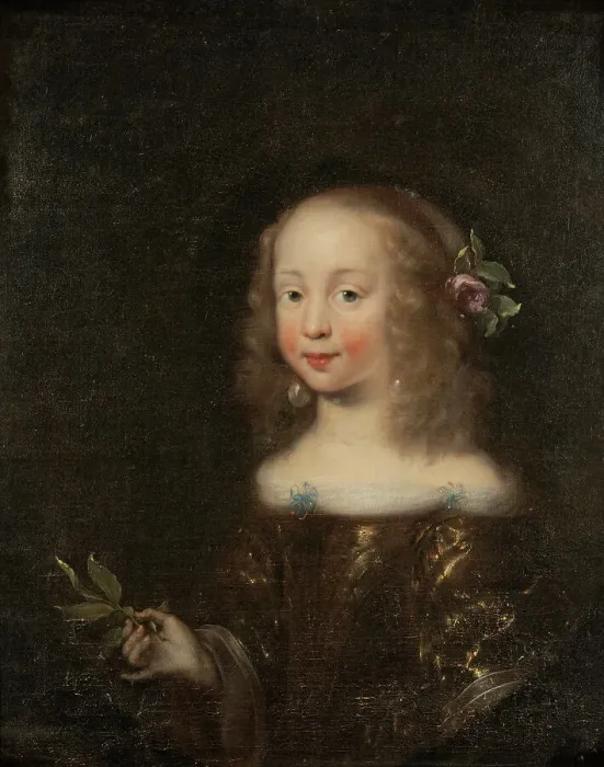 Framed Print : Augusta Maria, 1649-1728, Princess of Holstein-Gottorp, between 1651 and 1652. Creator: Jurgen Ovens Framed Print : Augusta Maria, 1649-1728, Princess of Holstein-Gottorp, between 1651 and 1652. Creator: Jurgen Ovens