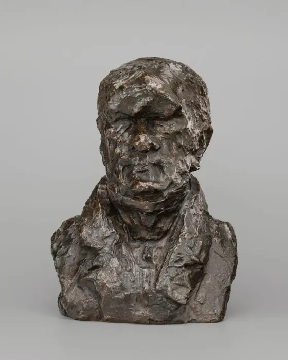 Framed Print : Auguste-Hippolyte Ganneron, model c. 1832 / 1835, cast 1929 / 1930. Creator: Honore Daumier Framed Print : Auguste-Hippolyte Ganneron, model c. 1832 / 1835, cast 1929 / 1930. Creator: Honore Daumier