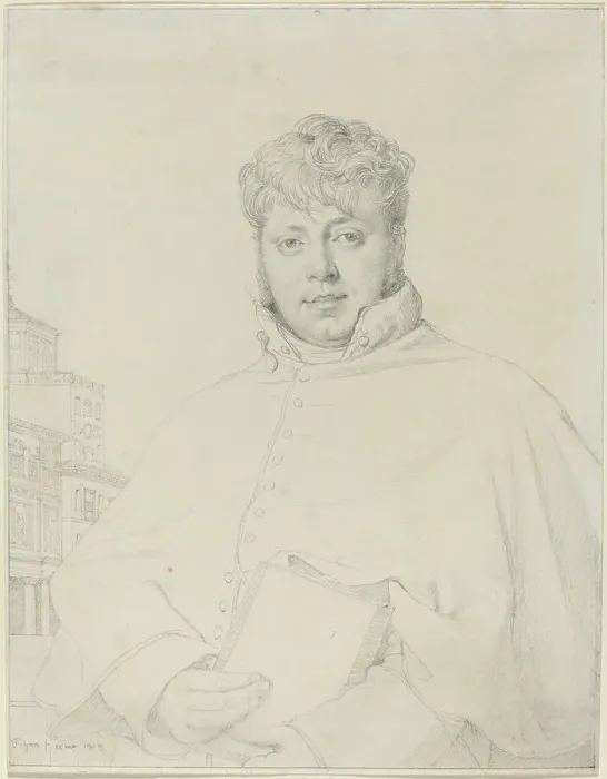 Framed Print : Auguste-Jean-Marie Guénepin, 1809. Creator: Jean-Auguste-Dominique Ingres Framed Print : Auguste-Jean-Marie Guénepin, 1809. Creator: Jean-Auguste-Dominique Ingres