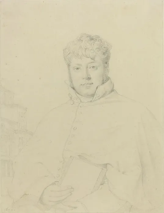 Framed Print : Auguste-Jean-Marie Guénepin, 1809. Creator: Jean-Auguste-Dominique Ingres Framed Print : Auguste-Jean-Marie Guénepin, 1809. Creator: Jean-Auguste-Dominique Ingres