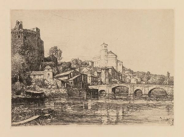 Auguste Lepere: Clisson (Loire-Maritime), 1909. Creator: Auguste Louis Lepere (French