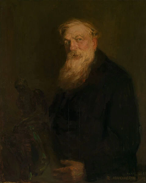 Auguste Rodin, 1910. Creator: Robert MacCameron