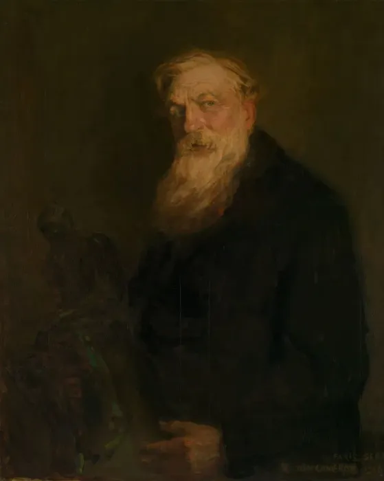 Framed Print : Auguste Rodin, 1910. Creator: Robert MacCameron Framed Print : Auguste Rodin, 1910. Creator: Robert MacCameron