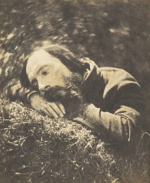 Framed Print : Auguste Vacquerie, 1853-56. Creator: Charles Hugo