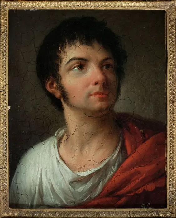 Framed Print : Augustin Chéron (1760-1811) in the role of Fabius, c1798. Creator: Jean Simon Berthelemy Framed Print : Augustin Chéron (1760-1811) in the role of Fabius, c1798. Creator: Jean Simon Berthelemy