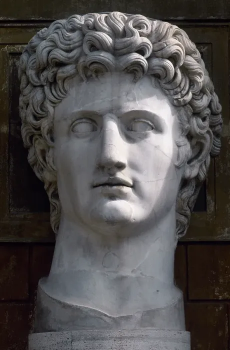Framed Print : Augustus (63 BC-14 AD), first Roman emperor, Vatican Museums, Vatican City, 1996. Creator: Unknown Framed Print : Augustus (63 BC-14 AD), first Roman emperor, Vatican Museums, Vatican City, 1996. Creator: Unknown