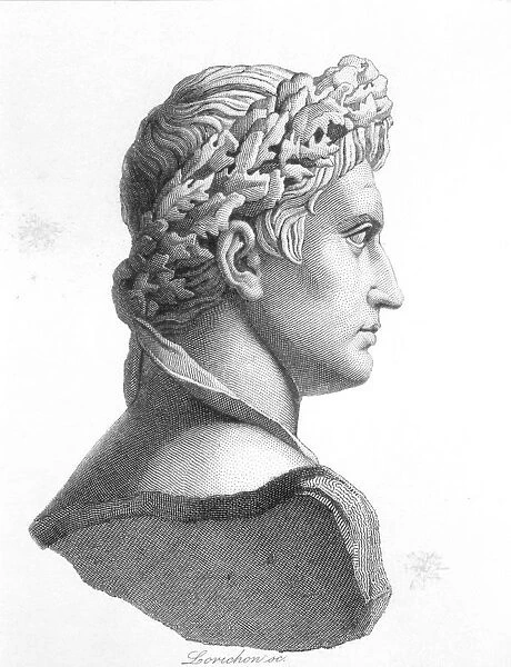 Augustus, Gaius Julius Caesar Octavian (63 a. C-14 d. C. ), Roman Emperor