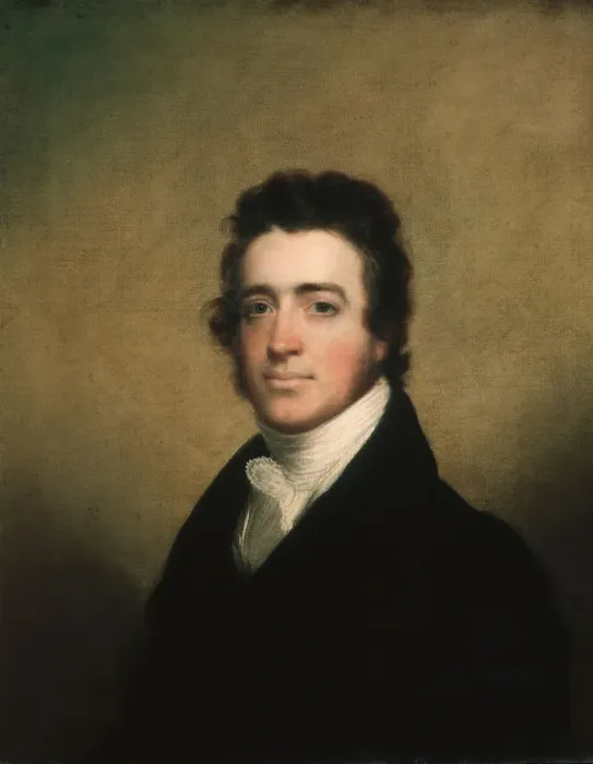 Framed Print : Augustus Washington Clason, ca. 1820. Creator: John Wesley Jarvis Framed Print : Augustus Washington Clason, ca. 1820. Creator: John Wesley Jarvis